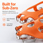 📢📢50%  OFF !! ⏰18-Teeth Stainless Steel Crampons for Hiking and Snow