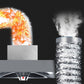 Pousbo® Flexibler Belüftungsluftschlauch aus Aluminiumfolie