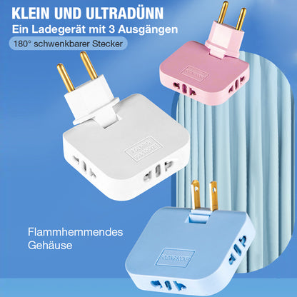 Drehbarer Steckdosenadapter