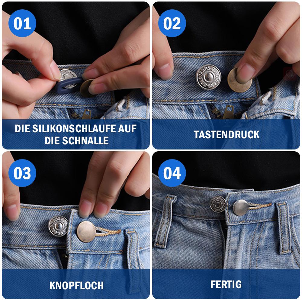 3PCS * Magische Jeans Knöpfe Hosenerweiterung-4