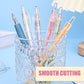 Gebrauchsmesser und Stift mit Cartoon-Muster