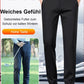 Gerade Business-Hose aus Samt für Herren