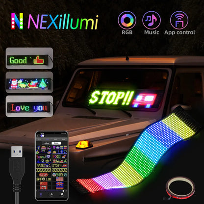 Fahrzeug Bluetooth LED Flexible Display