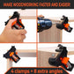 Holzklemmen Winkel Klemme Set (4 Stück) mit kostenloser 60° & 120° Köpfe