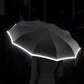Reflektierender Sicherheitsstreifen Ringschnalle Regenschirm